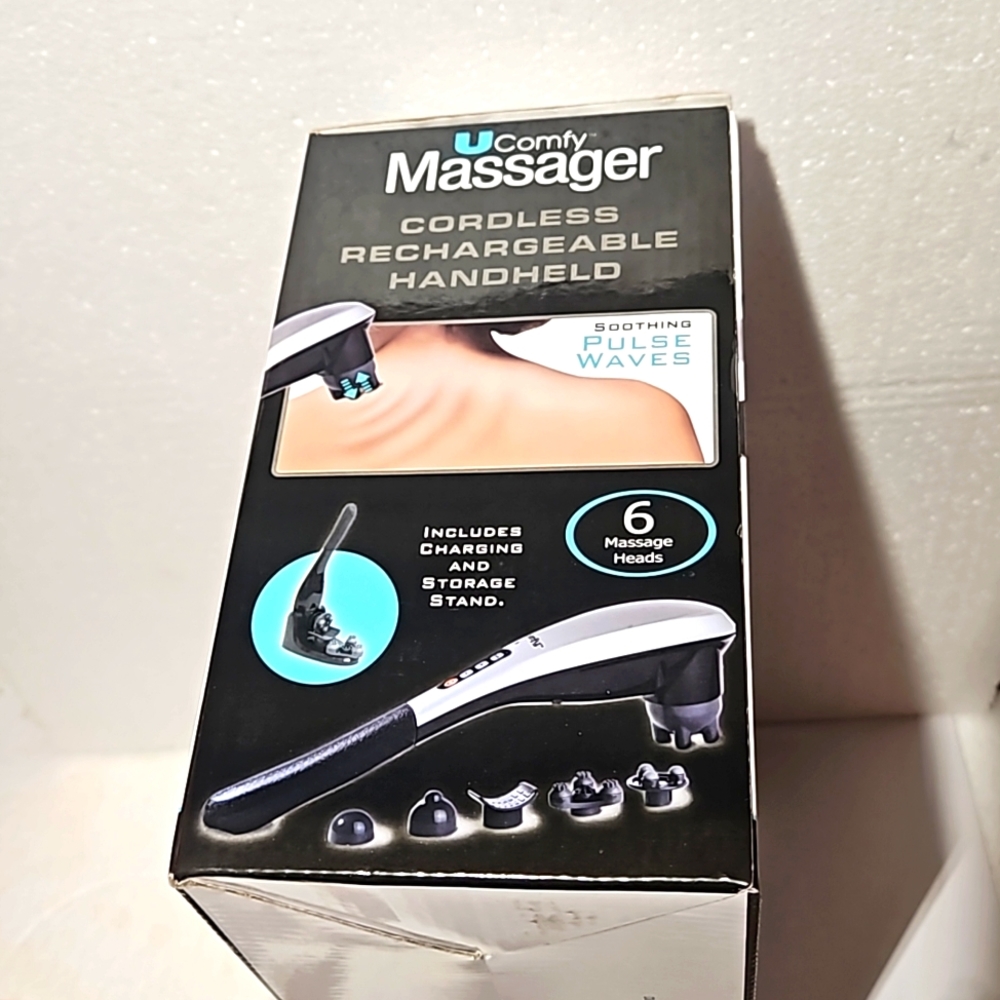 UComfy Cordless Rechargeable Handheld Massager - Picture 3 of 4